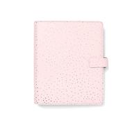 Organiser f.to A5 233x217x46mm c/cinturino Confetti rosa Filofax - NUOVO