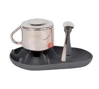 Organizador Botellas Silicona - Trampa Secado Ventilado, Estante Mesa Acuático | Porta Botella Vino Agua con Ventilación Natural Compacto Lavabile + Para Cocina Comedor Buffet Mesa Central