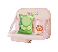 Organizador De Asiento Trasero Para Coche - Almacenamiento Plegable De Cuero Resistente Al Agua, Organizadores De Respaldo De Asiento Automotriz Con Bandeja De Comida, Para Camión, SUV, Sedán