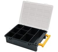 ORGANIZADOR DE PLÁSTICO CON 9 COMPARTIMENTOS L 242 X P 188 X H 60 MM
