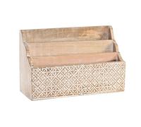 ORGANIZADOR MANGO 32X13X21 CARTAS NATURAL