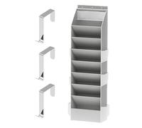 Organizador Zapatos Puerta 8 Niveles 16-24 Pares Almacenamiento Armario Entrada Baño Trastero Dormitorio Aula Práctico Colgante Resistente Espacio Orden Hogar Interior Multifuncional Fácil Mo