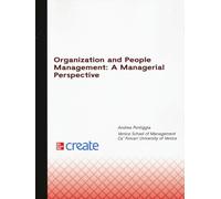 Organization and people management: a managerial perspective