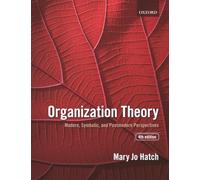 Mary Jo Hatch Organization Theory (Tascabile)