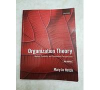 Mary Jo Hatch Organization Theory (Tascabile)