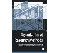 Organizational Research Methods: A Guide for Students and Researchers