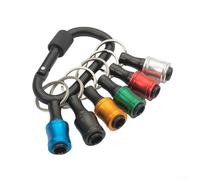 Organize Your Tools Essential Set di 6 estensioni per cacciavite portatili in alluminio