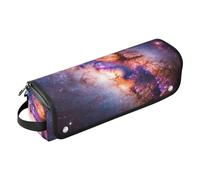 Organizer 2 in 1 per strumenti per capelli con cuscinetto resistente al calore, Via Lattea, Galaxy Space Stars Borsa per riporre strumenti per capelli per ferro da stiro, accessori per la cura dei