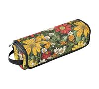 Organizer 2 in 1 per strumenti per capelli, con tappetino resistente al calore, per ferro arricciacapelli, borsa da viaggio per utensili caldi e accessori per la cura dei capelli, Bolivia Patujú