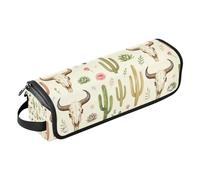 Organizer 2 in 1 per strumenti per capelli e tappetino resistente al calore, con cerniera, impermeabile, per arricciatura piatta, irong, organizer da viaggio per ferro da stiro, accessori per la cura