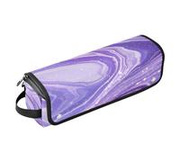 Organizer 2 in 1 per strumenti per capelli e tappetino resistente al calore, grande capacità, organizer per piastre per capelli per ferro da stiro, accessori per la cura dei capelli, finto marmo