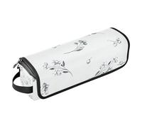 Organizer 2 in 1 per strumenti per capelli e tappetino resistente al calore, grande capacità, organizer per strumenti per capelli per raddrizzatori, ferro arricciacapelli, asciugacapelli, erbe (4)