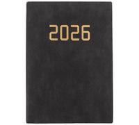 Organizer 2026 A6 Tascabile Nero Con Planner Mensile E Settimanale