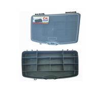 ORGANIZER 4 X 15.5 X 26.5CM CASSETTA ATTREZZI PORTA MINUTERIA MINUTERIE 12 VASCH