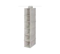 Organizer 6 livelli Oxford grigio 15x30x94 cm Grigio