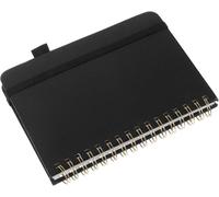 Organizer a spirale per password con linguette alfabetiche e portapenne, raccoglitore ricaricabile per la gestione delle password personali e di lavoro, planner nero per un accesso efficiente