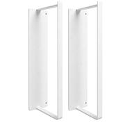 Organizer appendiabiti magnetico con set 2 rack stoccaggio | Finitura resistente alla ruggine, struttura in metallo con 2 posizioni sospensione, spazio archiviazione