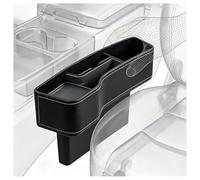 Organizer Auto in Pelle, per Suzuki Super Carry Van(1985-1992 Organizer Sedile Auto e Console Centrale, Tasca Laterale per Chiavi Carte Occhiali Cavi,A