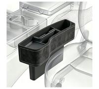 Organizer Auto in Pelle, per Suzuki Super Carry Van(1985-1992 Organizer Sedile Auto e Console Centrale, Tasca Laterale per Chiavi Carte Occhiali Cavi,B