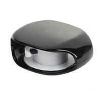 Organizer automatico per avvolgicavo compatto alternativo per viaggi, clip portacavi a ritrazione one-touch, nero, 7 x 5 x 1,5 cm