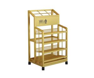 Organizer autoportante a 5 ripiani per ingresso, ufficio, casa, hotel e negozio