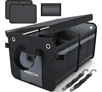 Organizer Bagagliaio Auto Multi Scomparto, Fondo Antiscivolo, Cinghie Regolabili