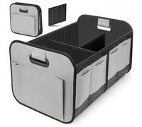 Organizer Bagagliaio Auto per 2014-2023 2024 Mercedes-Benz V-Class W447 Marco Polo, Borsa pieghevole organizer per bagagliaio dell'auto Scatola pieghevole per auto(Gr-ay)
