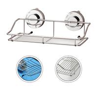 Organizer bagno con ventosa per tenere facilmente a portata di mano gli elementi