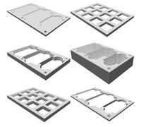 Organizer Carte per Gioco Donner Party Stampato 3D Inserto Scatola