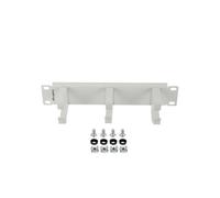 Organizer cavi 1U 10 con 5 supporti metallici TYP B AK-1702-S