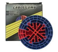 Organizer Cavi - Kit completo per la gestione dei cavi desktop, strumenti professionali per la disposizione dei cavi | Soluzione intelligente per l'ordinamento dei cavi Ethernet, accessorio