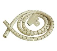 Organizer cavo 23 mm avorio. 2 m