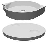 Organizer Cavo USB Retrattile Porta Filo Piatto 2m Bobina Stampata in 3D