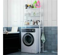 ORGANIZER CON 3 MENSOLE SCAFFALE SOPRA LAVATRICE WC BAGNO SALVASPAZIO
