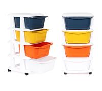 Organizer con 4 cassetti estraibili su rotelle di ModernHome