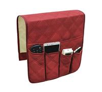Organizer da appendere al bracciolo del divano, con 5 tasche, per riporre telecomandi, poltrone e divani, porta cellulare, pieghevole, salvaspazio
