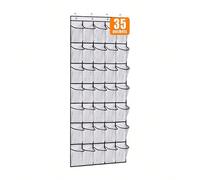 Organizer da appendere alle porte - in robusto tessuto Oxford, 6-35 tasche, portascarpe di grande capacità, salvaspazio per armadio, retro in rete, idea regalo 6 Grids,12 Grids,14 Griglie,24 Griglie,2