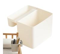 Organizer Da Comodino - Tasca A Doppio Strato HIPS, Spazio Sicuro Per La Parete, Spazioso Comodino | Dormitorio A Castello, Stanza D'ospedale, Materasso, Scrivania, Bagno, Camera Da , Fasciatoio,