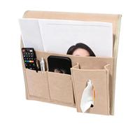 Organizer Da Letto Con Tasche Mensola Feltro Per Telefono Telecomando | Con Scomparti Organizer Letto A Castello Per Ragazza Teen Studenti Tablet Dormitorio Camera Camper Ospedale Cachi