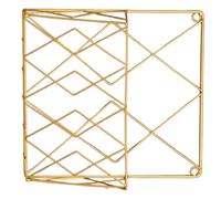 Organizer Da Parete Libri Rack Di Archiviazione Multifunzione Portadocumenti