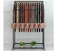 Organizer da pavimento per cinture, cravatte, sciarpe, espositore salvaspazio per negozi di abbigliamento e camere da letto