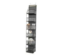 Organizer da porta - Supporto tascabile da parete, borsa portaoggetti da appendere a strati, organizer con gancio in metallo, dietro la porta, per cameretta, dispensa, camera da , armadio, casa