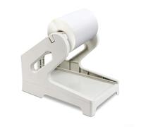 Organizer da scrivania per etichette in rotolo per stampanti termiche | Si adatta a roll e fanfold, compatibile con dymo per zebra, impedisce l'inclinazione, facile per l'accesso