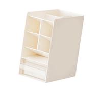 Organizer da scrivania, portapenne leggero con cassetto per casa,