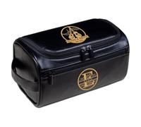 Organizer da toilette in pelle personalizzato per uomini, kit Dopp con iniziali personalizzate, regalo per testimoni, testimone, marito, papà, compleanno, Natale, festa del papà