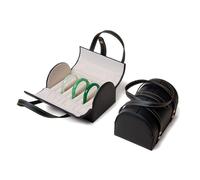 Organizer da viaggio con braccialetto in pelle for uomo e donna porta gioie | Tenendo lo spazio di archiviazione visualizzato 7 slot for braccialetti di giada