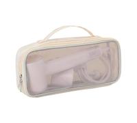 Organizer da viaggio per strumenti per lo styling dei capelli, custodia protettiva in nylon, con cerniera, piastra per arricciacapelli, portatile, organizer per asciugacapelli, Albicocca, Taglia unica