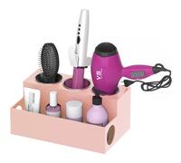 Organizer Deluxe Fatti A Mano In Acrilico Per Phon/Piastrellatrice/Accessori