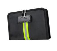 Organizer documenti sottile trasportabile con fiamme e acqua, scomparti sicuri per una facile conservazione, borsa compatta multiplo non infiammabile