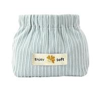 Organizer Elastico Per Fermagli Per Capelli - 5,12x1,97x4,72 Pollici Organizer Estetico Per Fermagli Per Capelli, Custodia Per Cosmetici In Velluto A Coste, Con Apertura Elastica | Borse Portaoggetti